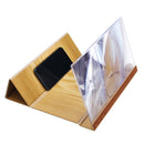 14" Wood 3D HD Phone Screen Magnifier Video Movie Amplifier For Smart Phone iPhone Samsung Huawei Xiaomi