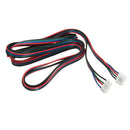 FLSUN 4PCS 1M 4Pin Nema 17 Stepper Motor Cable Compatible With MKS Series For 3D Printer