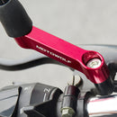 2pcs CNC Aluminum 10mm Clockwise Thread Motorcycle Mirrors Riser Extender Adaptor Bike Universal