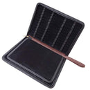 48 Roller Ball Pen Fountain Pen Ballpoint Pen Bag Brown Leather Pencil Case J4B4