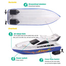 Mini RC Boats 5KM/H ABS Outdoor Electric Remote Control Speedboat Racing To D4U8