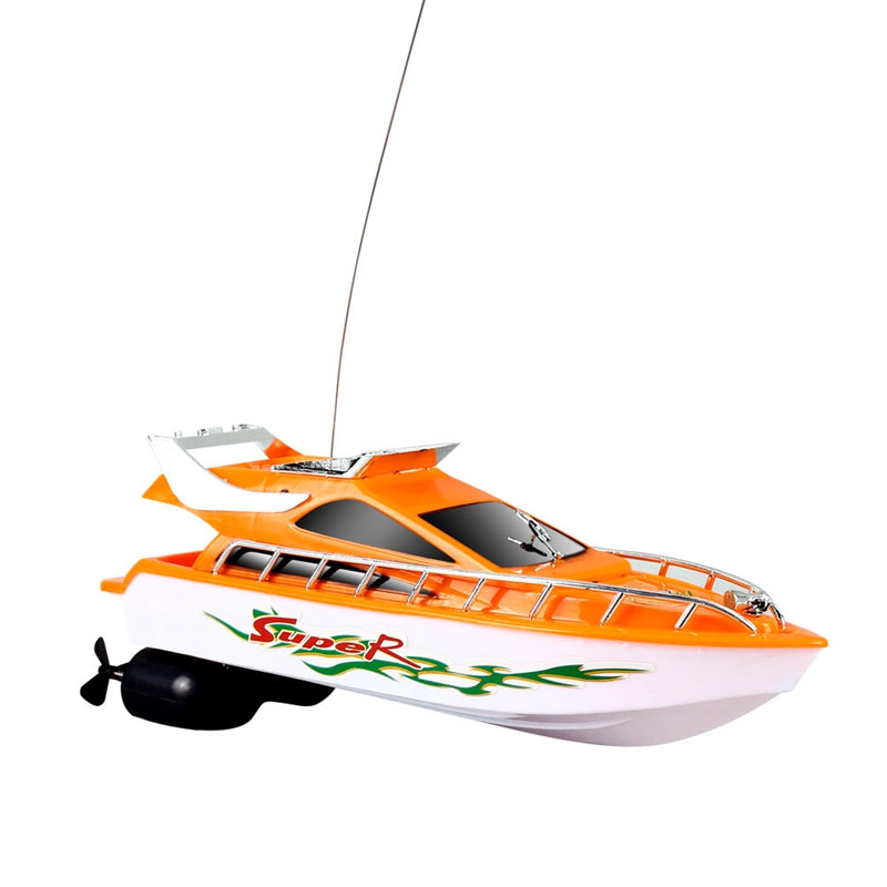 Mini RC Boats 5KM/H ABS Outdoor Electric Remote Control Speedboat Racing To D4U8