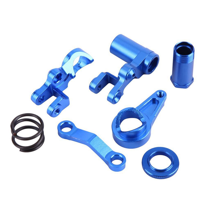 Aluminium Alloy Steering Servo Saver Complete Part Kit for Traxxas S Slash  W7B5