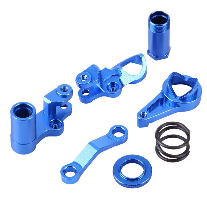 Aluminium Alloy Steering Servo Saver Complete Part Kit for Traxxas S Slash  W7B5