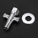 G1/2 Stainless Steel Double Outlet Angle Valve Bidet Faucet Accessories