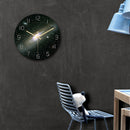 Loskii CC019 Creative Starry Pattern Wall Clock Mute Wall Clock Quartz Wall Clock For Home Office Decorations