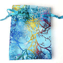 100Pcs Drawstring Organza Bags Jewelry Packaging Bags Wedding Party Candy GiJ1A7
