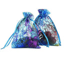 100Pcs Drawstring Organza Bags Jewelry Packaging Bags Wedding Party Candy GiJ1A7