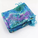 100Pcs Drawstring Organza Bags Jewelry Packaging Bags Wedding Party Candy GiJ1A7