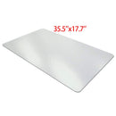 Clear Desk Pad, 35.5 inch X 17.7 inch Non-Slip Textured PVC Soft Desk Writi U1J9