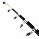 Fiber Glass 2.1-3.0m Telescopic Fishing Rod Portable Fishing Pole Travel Sea Fishing Spinning Rod