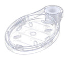 Shower Rail Soap Dishes ABS Plastic Transparent Soap Box Holder Pallet Bath Shower Rod Soap Rack