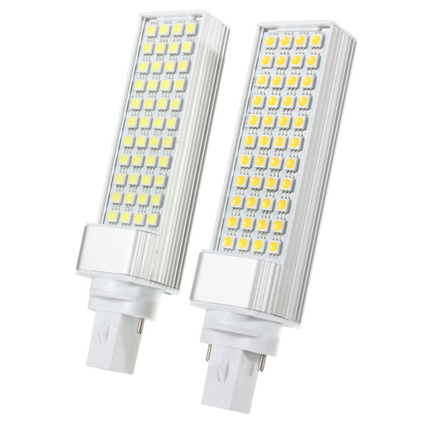 G23 9W 44 SMD 5050 LED Light Non-Dimmable Warm White/White Bulb 85-265V