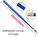 Blue Lanyards 50 PCS Badge Lanyards with Clip Office Neck Flat Bulk Lanyard E1A1