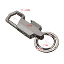 Multifunction Keychain Opener Bottle With LED Light Men's Car Pendant Women's Circle Ring