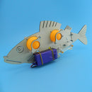 Electric Bionic Toys DIY Electric Mechanical Fish School Science Experiment A5Y1