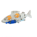 Electric Bionic Toys DIY Electric Mechanical Fish School Science Experiment A5Y1