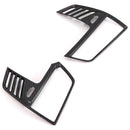 Dashboard Side Air Conditioning AC Vent Frame Cover Trim Carbon Fiber Look