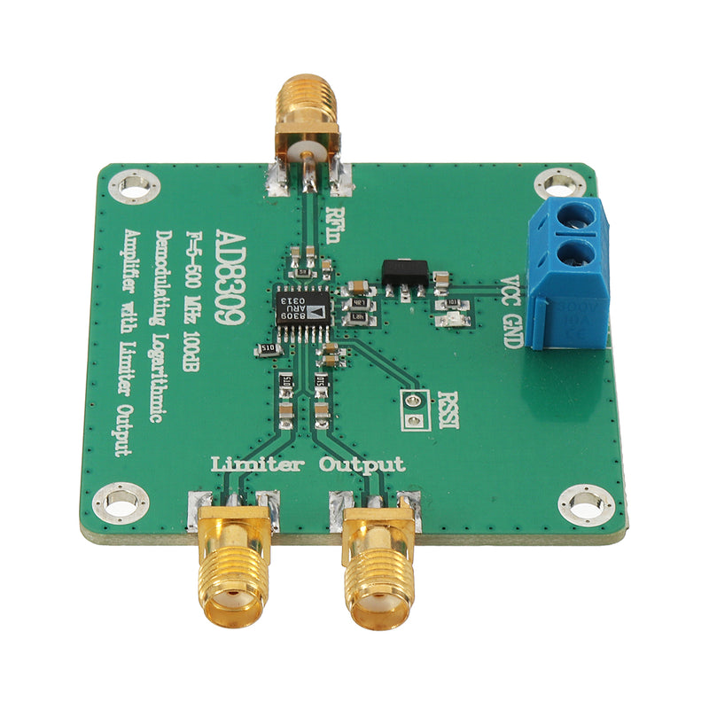 AD8309 5-500MHz 100dB Detector Logarithmic Amplifier Power Meter