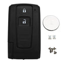 Car Remote Key Fob Case With Uncut Blade Battery Kits For Toyota Corolla Verso Prius