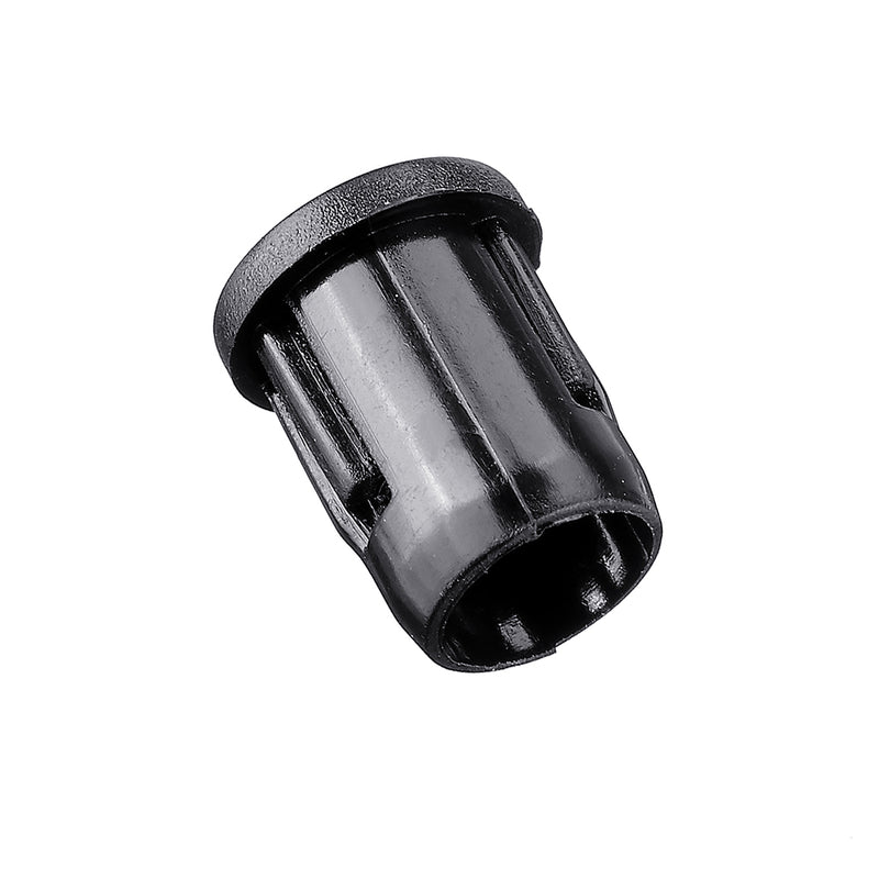 10pcs 5MM LED Holder Black Plastic Diode Lampshade Holder Clip Bezel Mount Light Case Cup Bezels Mounting Cases