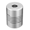 Machifit 6.35mm x 10mm Aluminum Flexible Shaft Coupling CNC Stepper Motor Coupler Connector