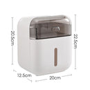 Black / / White / Green / Pink Household Non-perforated Creative Waterproof Double Bin Tissue Box Shelf Toilet Box