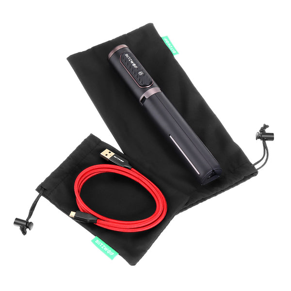 BlitzWolf BW-ST1 Portable Cable Organizer Headphone Storage Organizer Bag for Cable Headphone Power Bank Selfie Sticks