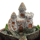Sky Garden Potted Micro Landscape Meat Plant Pots Castle Resin Decoration