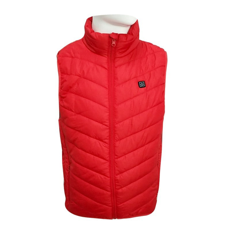 Electric Waistcoat Heated Cloth Jacket USB Thermal Warm Pad Winter Body Warmer