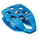 30KN A7075 Aerospace Aluminum Climbing Rescue Double Pulley Speed Cable Trolley