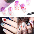 DANCINGNAIL Elastic Liner UV Gel Polish Creative DIY Star Map Cobweb Flower Drawing Colour Painting