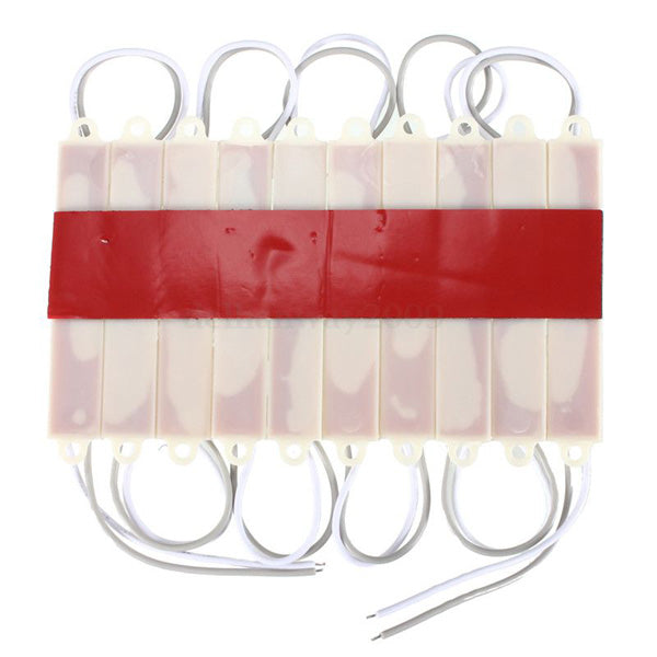 10 Pieces 5050 SMD 30 LED Module Rigid Strip String Light Multi-Colors Waterproof DC 12V
