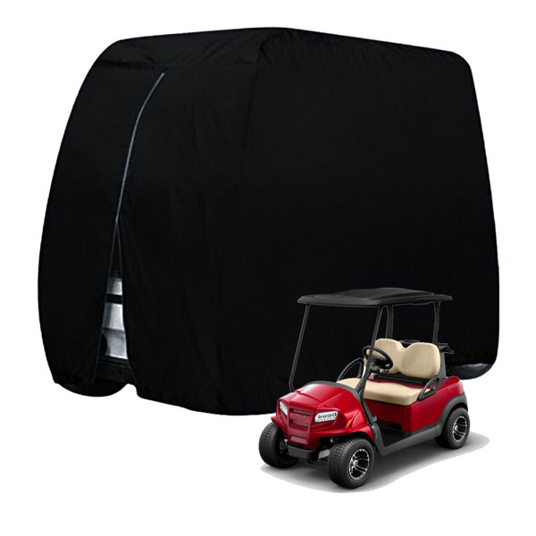 210D Waterproof Oxford Cloth PVC Golf Car Cart Dust Cover For Club Car Rain Snow Dustproof Protection Covers