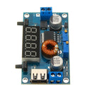 DC 5-36V to DC 1.25-32V 5A Constant Voltage Constant Current Step Down Power Supply Module with Display and Shell