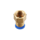 Machifit Pneumatic Connector PCF Female Thread Straight Quick Hose Joint Fittings 8-01/02/03/04