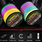 8 Strands Braided Fishing Line 500m Multi Color Super Strong Multifilament PE Braid Line 10LB 20LB 30LB 40LB 100LB 200LB