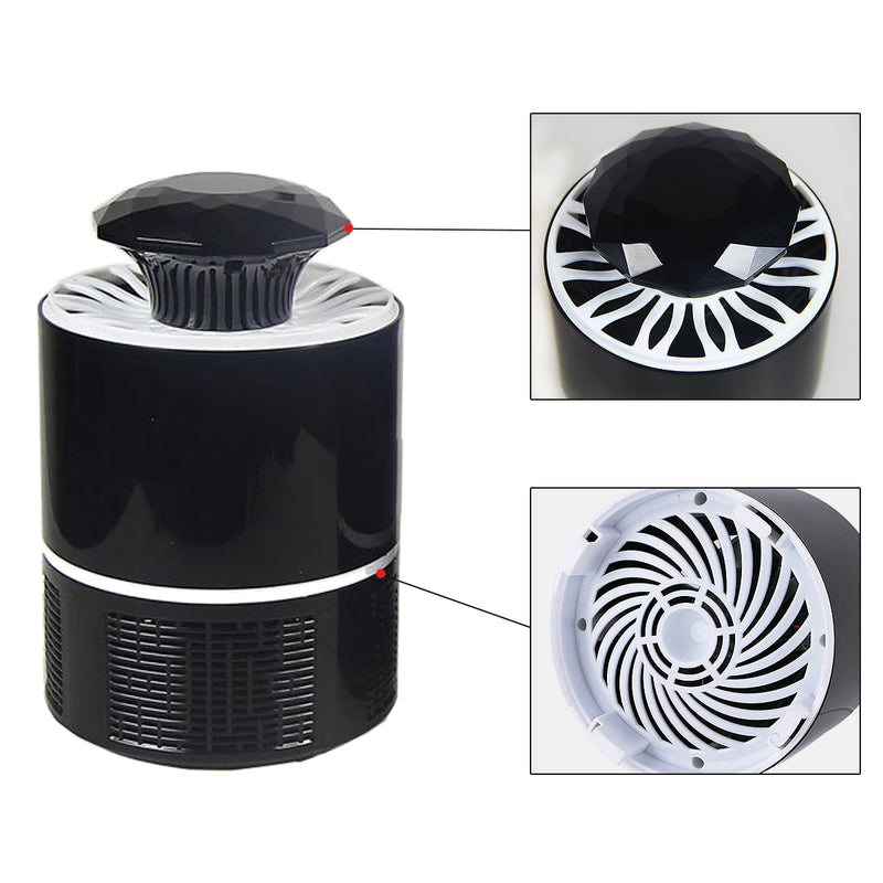 5W USB Mosquito Killer Lamp LED Insect Killer Lamp UV Light Anti Fly Bug Zapper Trap Lamp Pest Control