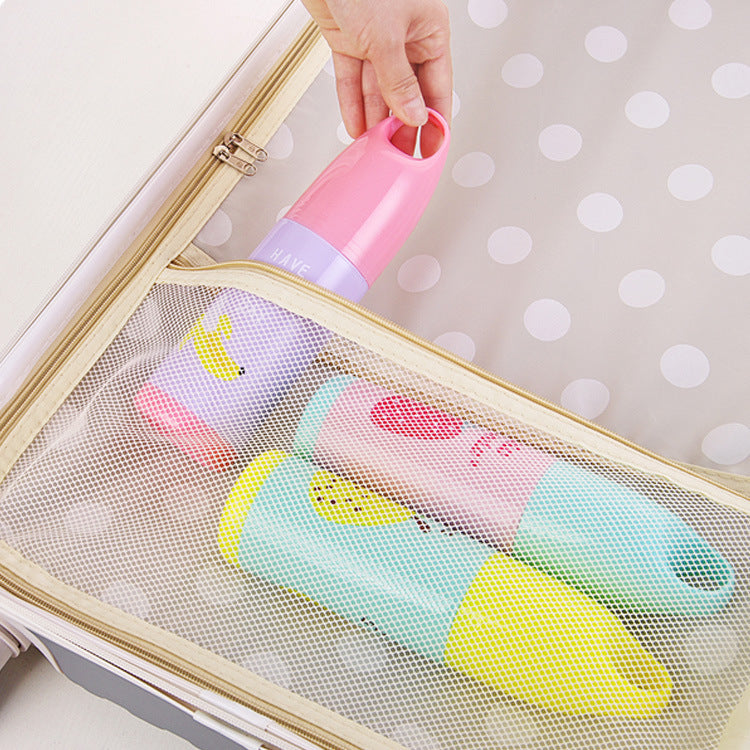 Honana Portable Travel Case Toothpaste Box Cartoon Toothbrush Storage Cup Baskets Holder