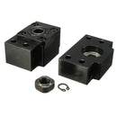 Machifit 2pcs BK10 BF10 Ball Screw End Supports Bearing Blocks for Ball Screw SFU1204 CNC Machine