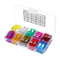 80PCS 3-40 AMP Car Fuse Set Insert Type Medium Fuse Protection Device Combination with Fuse Clip