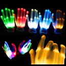 LED Flashing Constantly Glow Light Up Finger Glove Lighting Xmas Dance Party Cosplay