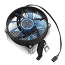 12V DC Copper Core CPU Cooler Fan Computer Cooling Fan Ultra Quiet LED CPU Fan for AMD/Intel 115X