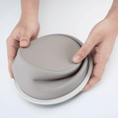 Jordan&Judy 1Pcs Folding Cup Silicone Lunch Box Meal Bowl Food Container Camping Picnic