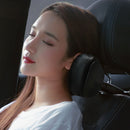 Baseus First Class Car Headrest Pillow Cushion EVA Memory Breathable Fiber PU Ecological Leather Comfortable Neck Protection
