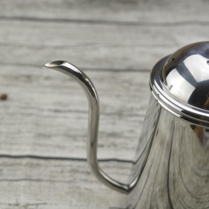 Stainless Steel Small Mouth Pot Punch Kettle Coffee Pot Tea Tools Drinkware Coffee Maker