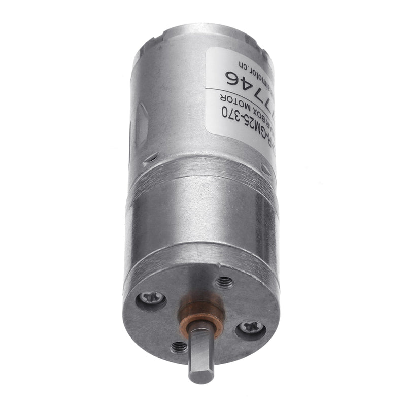 CHIHAI CHR-GM25-370 Motor DC 24V 1:98.8 60rpm Permanent Magnet Micro Gear Motor
