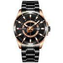 CURREN 8359 Calendar Full Steel Business Style Men Watch Waterproof Quartz Watch
