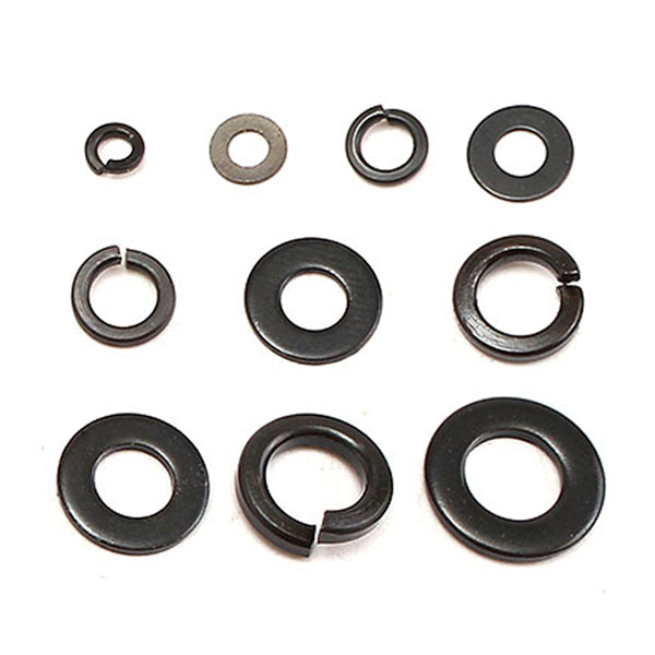 280Pcs 10 Values Stainless Steel Flat Washer Spring Washers Assortment Set