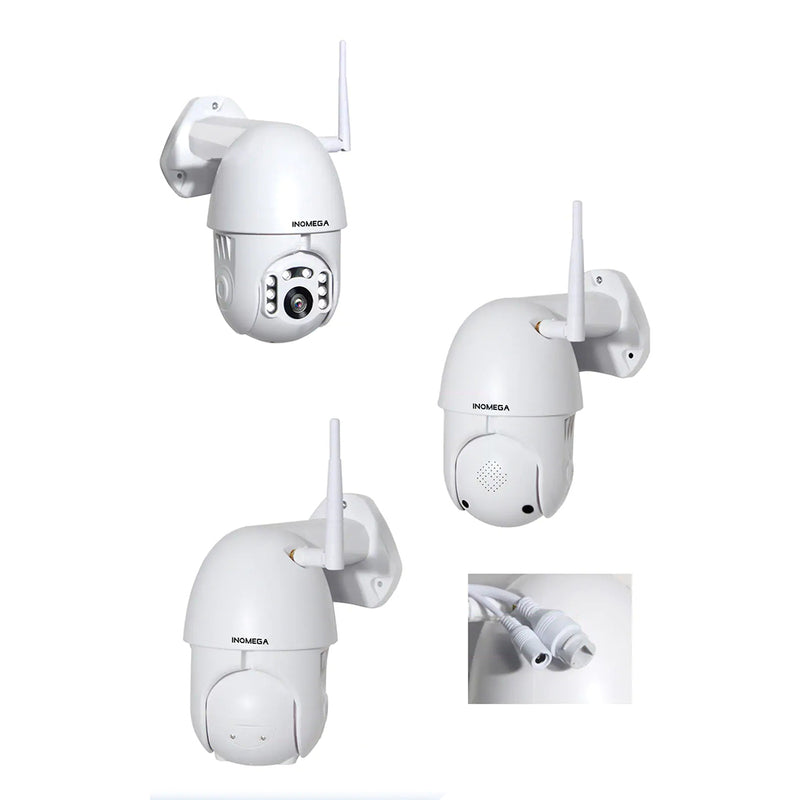 INQMEGA PTZ381 HD 1080P PTZ 360  Panoranic Waterproof IP Camera IR Night Version Two-way Audio
